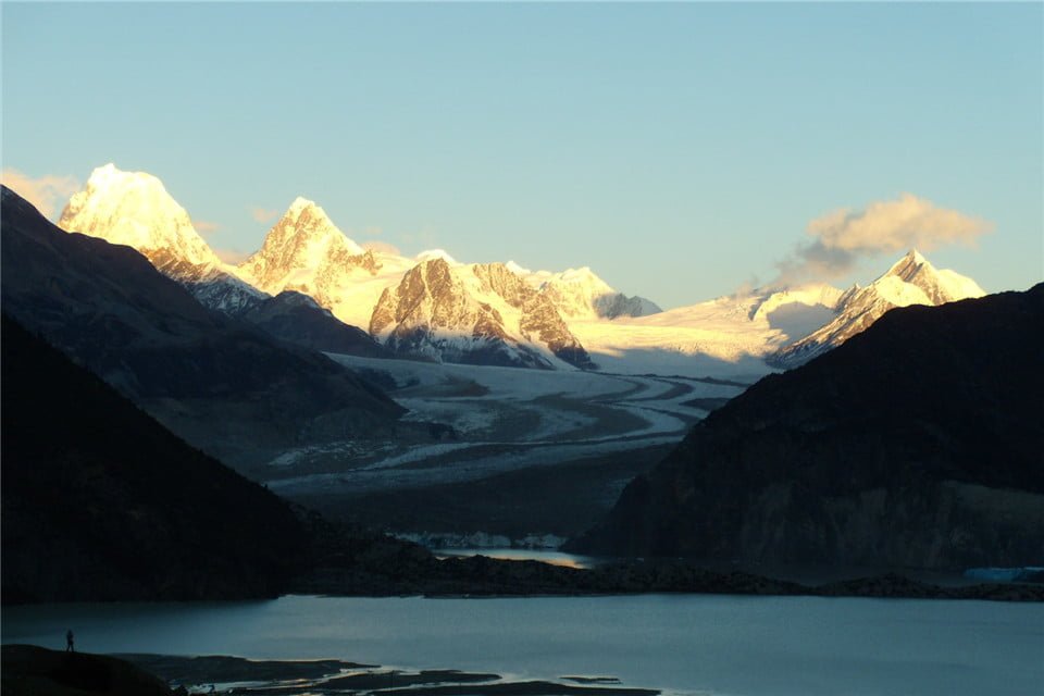Lhegu Glacier Lhegu Glacier