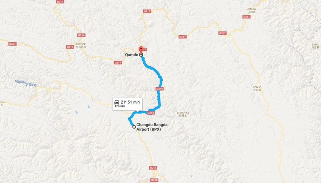 Lhasa Qamdo Flights Lhasa Qamdo Flights