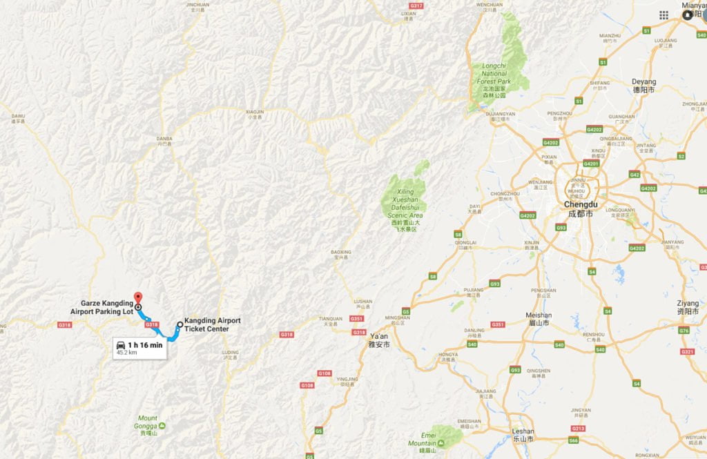 Kangding Lhasa Flights Kangding Lhasa Flights