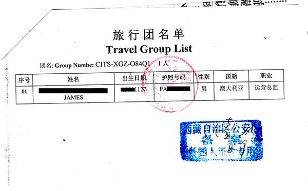 What You Must Know about Tibet Travel Permit Tibet Travel Permit Group List