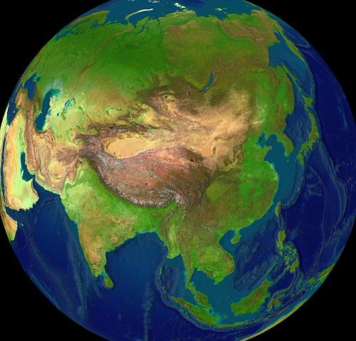 Map of Tibet - learn where is Tibet Tibet seen from space - NASA